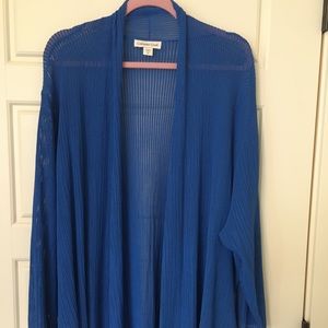 Coldwater Creek Open-Weave Summer Cardigan